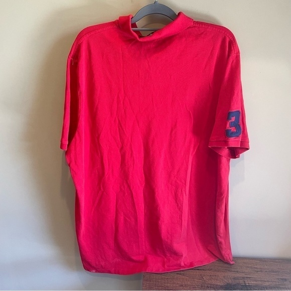 Polo By Ralph Lauren Big Pony Red and Navy Polo XXL - Picture 5 of 6